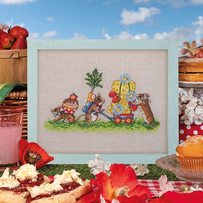Cross Stitcher Project Pack - Issue 438 - Picnic Parade 