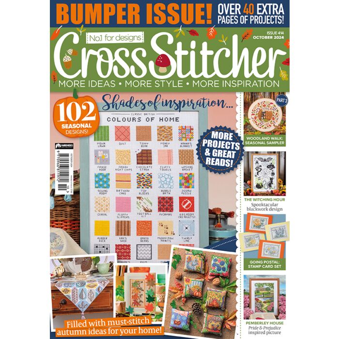Cross Stitcher Magazine issue 414 October 24 Old office Copy