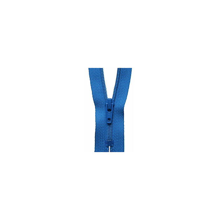 YKK Nylon 10cm Zip - Bright Blue 918