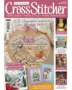Cross Stitcher Magazine issue 365 January 2021