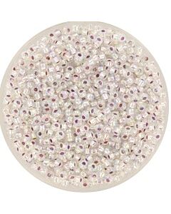 Miyuki Seed Beads 11/0 - Silverlined AB Crystal 1001 - 10g