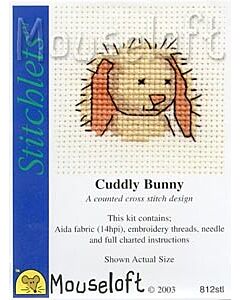 Mouseloft Cuddly Bunny Cross Stitch Kit - 004-812stl