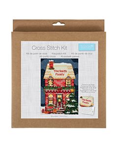 Festive House Cross Stitch Kit