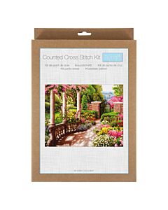Trimits Cross Stitch Kit - Peace Garden