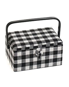 Sewing Box: Monochrome Gingham
