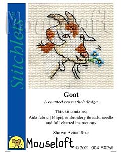 Mouseloft Pig Cross Stitch Kit - 004-A06stl