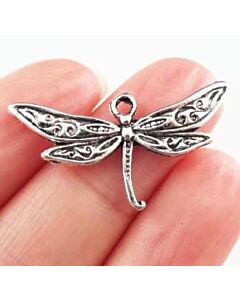 Pattern Dragonfly Charms (pk of 3)