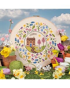 Cross Stitcher Project Pack - Issue 406 - Spring Celebrations With Hoop