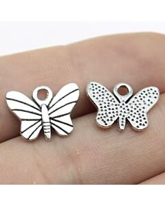Butterfly Charms - Style B (pk of 3)