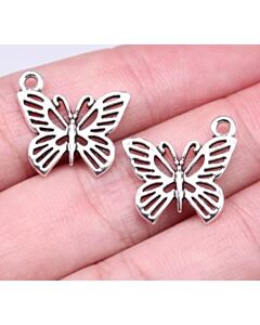Butterfly Charms - Style E (pk of 3)