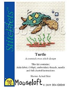 Mouseloft Stitchlets - Turtle - 004-QO2stl