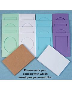 Wintery Aperture Card 16 Pack