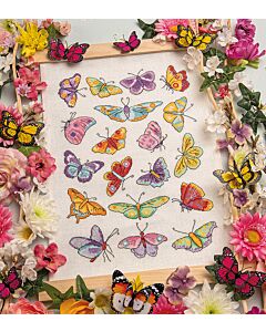 Cross Stitcher Project Pack - issue 385 - Butterfly Dreams - Without Magnetic Frame