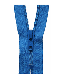 YKK Nylon 10cm Zip - Bright Blue 918
