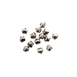 15mm Jingle Bells - Silver