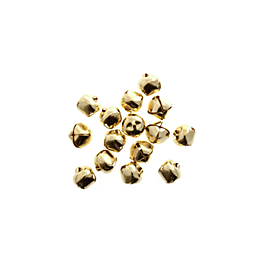 6mm Jingle Bells - Gold