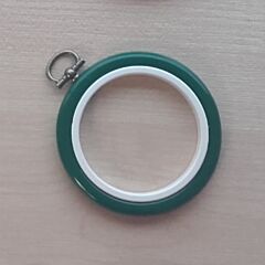2.5in Round Coloured Flexi Hoop - Green