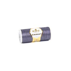 DMC Diamant Metallic Thread - D317 - Grey