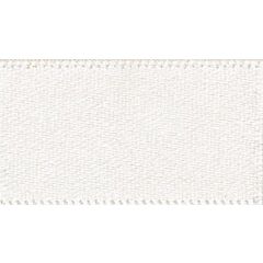 10mm Double Faced Satin Bridal White Ribbon