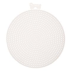 33004 - Plastic Canvas 4.5in Round - 2 Pack
