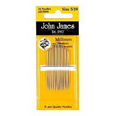 John James Milliners Needles - Size 3/9