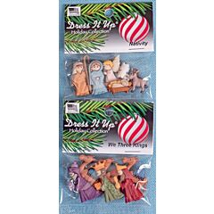 Christmas Dress It Up! Buttons Bundle - D