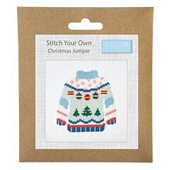 Trimits  - Cross Stitch Kit - Christmas Jumper