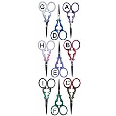 3½" Coloured/Patterned Scissors
