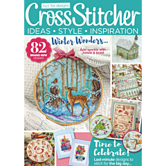 Cross Stitcher Magazine Issue 339 - January 2019 Old Office Copy