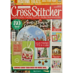 Cross Stitcher Magazine issue 377 December 2021 Old office Copy