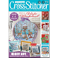 Cross Stitcher Magazine issue 352 January 2020 Old Office Copy 