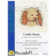 Mouseloft Cuddly Bunny Cross Stitch Kit - 004-812stl