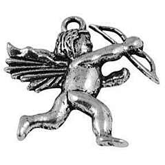 Cupid silver tone Charm - 1