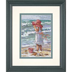 The Gold Collection Petites: Girl at the Beach