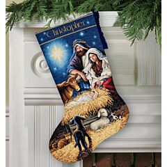 Dimensions Holy Night Stocking Kit - D70-08838 Cross Stitch Kit