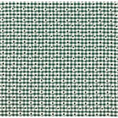 Green Diasy Backing Fabric  