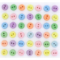 Dress It Up Buttons - Tiny Pastel - 35 buttons