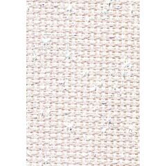 DMC Sparkly Iridescent Aida 14ct-pink - Off Cut - 110 X 35 cm