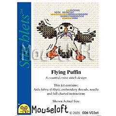 Mouseloft Stitchlet Flying Puffin