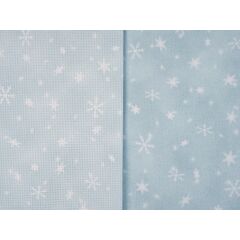 Fabric of the Month - January 25 - Snowfall Glisten - Evenweave