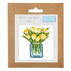 Trimits Yellow Tulips Cross Stitch Kit