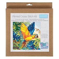 Trimits Printed Cross Stitch Kit - Parrot