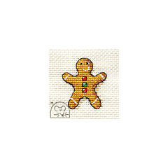 Gingerbread Man Make Me For Christmas Stitch Kit  00M-202mmc