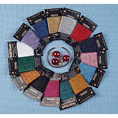 Gold Rush Glitter Thread Bundle