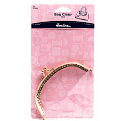 Hemline Purse Clasp Gold