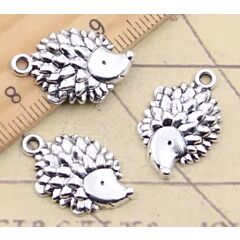 Hedgehog Charms - Pack of 3
