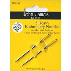 John James Heavy Embroidery Needles - 2 Needles