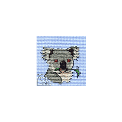 Mouseloft Koala Cross Stitch Kit - 004-R01stl