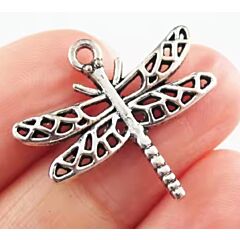 Lace Dragonfly Charms (pk of 3)