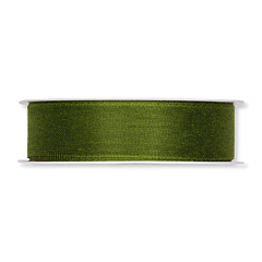 10mm Linen-Look Moss Ribbon